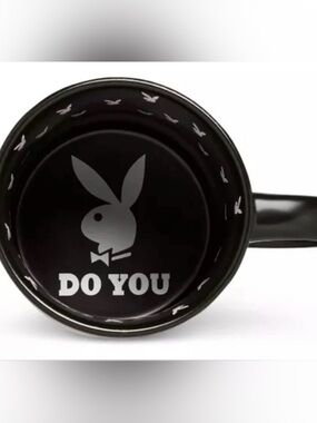 PLAYBOY “Do You” Black Mug- NWT